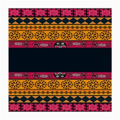 Pattern Ornaments Africa Safari Summer Graphic Medium Glasses Cloth (2-side) by Amaryn4rt