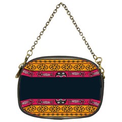 Pattern Ornaments Africa Safari Summer Graphic Chain Purses (one Side)  by Amaryn4rt