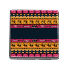 Pattern Ornaments Africa Safari Summer Graphic Memory Card Reader (square) by Amaryn4rt