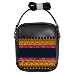 Pattern Ornaments Africa Safari Summer Graphic Girls Sling Bags by Amaryn4rt