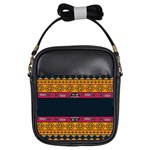 Pattern Ornaments Africa Safari Summer Graphic Girls Sling Bags Front