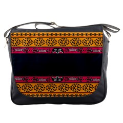 Pattern Ornaments Africa Safari Summer Graphic Messenger Bags by Amaryn4rt