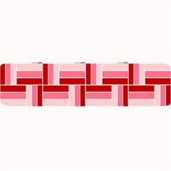 Pink Red Burgundy Pattern Stripes Large Bar Mats