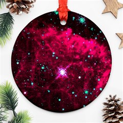 Pistol Star And Nebula Ornament (round)