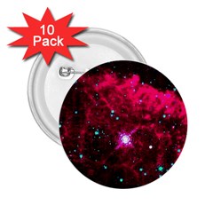 Pistol Star And Nebula 2 25  Buttons (10 Pack)  by Amaryn4rt