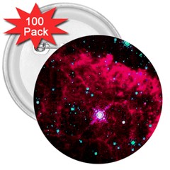 Pistol Star And Nebula 3  Buttons (100 Pack) 