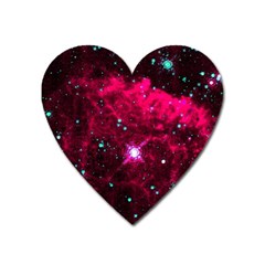 Pistol Star And Nebula Heart Magnet