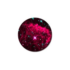 Pistol Star And Nebula Golf Ball Marker