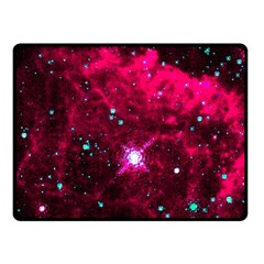 Pistol Star And Nebula Fleece Blanket (small)