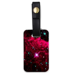 Pistol Star And Nebula Luggage Tags (one Side) 