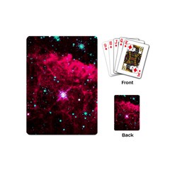 Pistol Star And Nebula Playing Cards (mini)  by Amaryn4rt