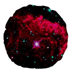 Pistol Star And Nebula Large 18  Premium Round Cushions