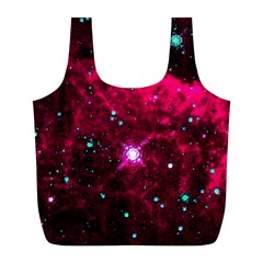 Pistol Star And Nebula Full Print Recycle Bags (l) 