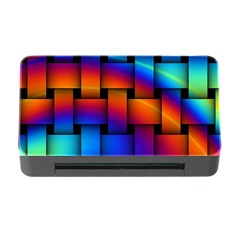 Rainbow Weaving Pattern Memory Card Reader With Cf