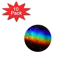 Rainbow Color Prism Colors 1  Mini Buttons (10 Pack) 