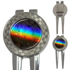 Rainbow Color Prism Colors 3-in-1 Golf Divots