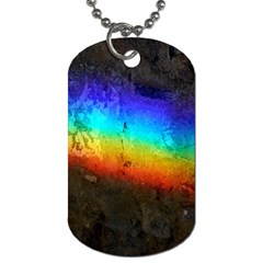 Rainbow Color Prism Colors Dog Tag (two Sides)