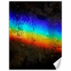 Rainbow Color Prism Colors Canvas 12  X 16  