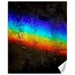 Rainbow Color Prism Colors Canvas 16  X 20   by Amaryn4rt