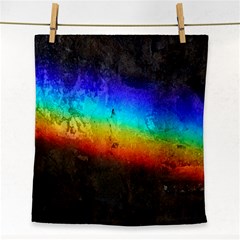 Rainbow Color Prism Colors Face Towel