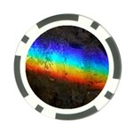 Rainbow Color Prism Colors Poker Chip Card Guard (10 pack) Back