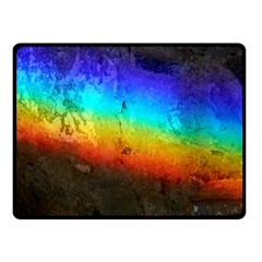 Rainbow Color Prism Colors Fleece Blanket (small)