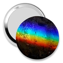 Rainbow Color Prism Colors 3  Handbag Mirrors