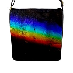 Rainbow Color Prism Colors Flap Messenger Bag (l)  by Amaryn4rt