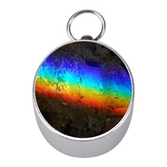 Rainbow Color Prism Colors Mini Silver Compasses by Amaryn4rt