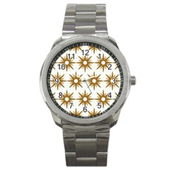 Seamless Repeating Tiling Tileable Sport Metal Watch