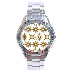 Seamless Repeating Tiling Tileable Stainless Steel Analogue Watch