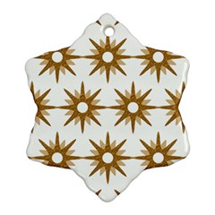 Seamless Repeating Tiling Tileable Snowflake Ornament (two Sides) by Amaryn4rt