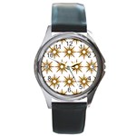 Seamless Repeating Tiling Tileable Round Metal Watch Front