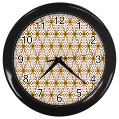 Seamless Wallpaper Background Wall Clocks (black)