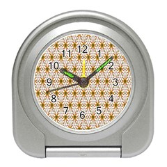 Seamless Wallpaper Background Travel Alarm Clocks