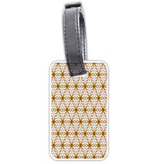 Seamless Wallpaper Background Luggage Tags (one Side) 