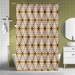 Seamless Wallpaper Background Shower Curtain 48  X 72  (small) 