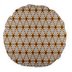 Seamless Wallpaper Background Large 18  Premium Round Cushions Front