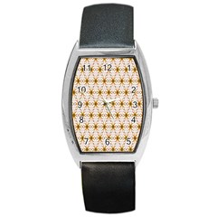 Seamless Wallpaper Background Barrel Style Metal Watch