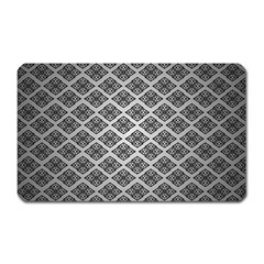 Silver The Background Magnet (rectangular)