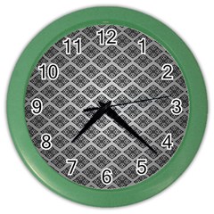 Silver The Background Color Wall Clocks