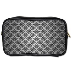 Silver The Background Toiletries Bags 2-side