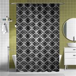 Silver The Background Shower Curtain 48  x 72  (Small)  Curtain(48  X 72 ) - 42.18 x64.8  Curtain(48  X 72 )