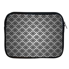 Silver The Background Apple Ipad 2/3/4 Zipper Cases