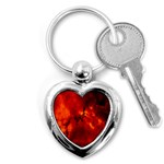 Star Clusters Rosette Nebula Star Key Chains (Heart)  Front