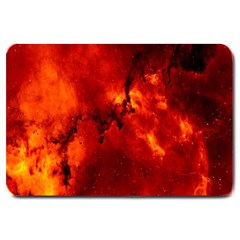 Star Clusters Rosette Nebula Star Large Doormat 