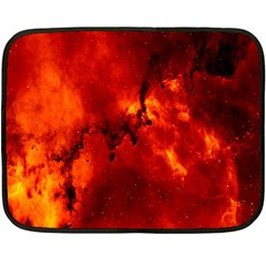 Star Clusters Rosette Nebula Star Fleece Blanket (mini)