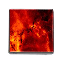 Star Clusters Rosette Nebula Star Memory Card Reader (square) by Amaryn4rt