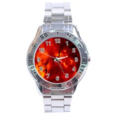 Star Clusters Rosette Nebula Star Stainless Steel Analogue Watch by Amaryn4rt