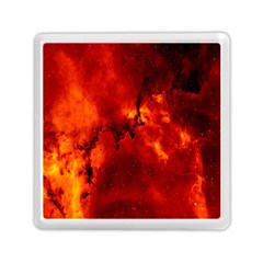 Star Clusters Rosette Nebula Star Memory Card Reader (square)  by Amaryn4rt